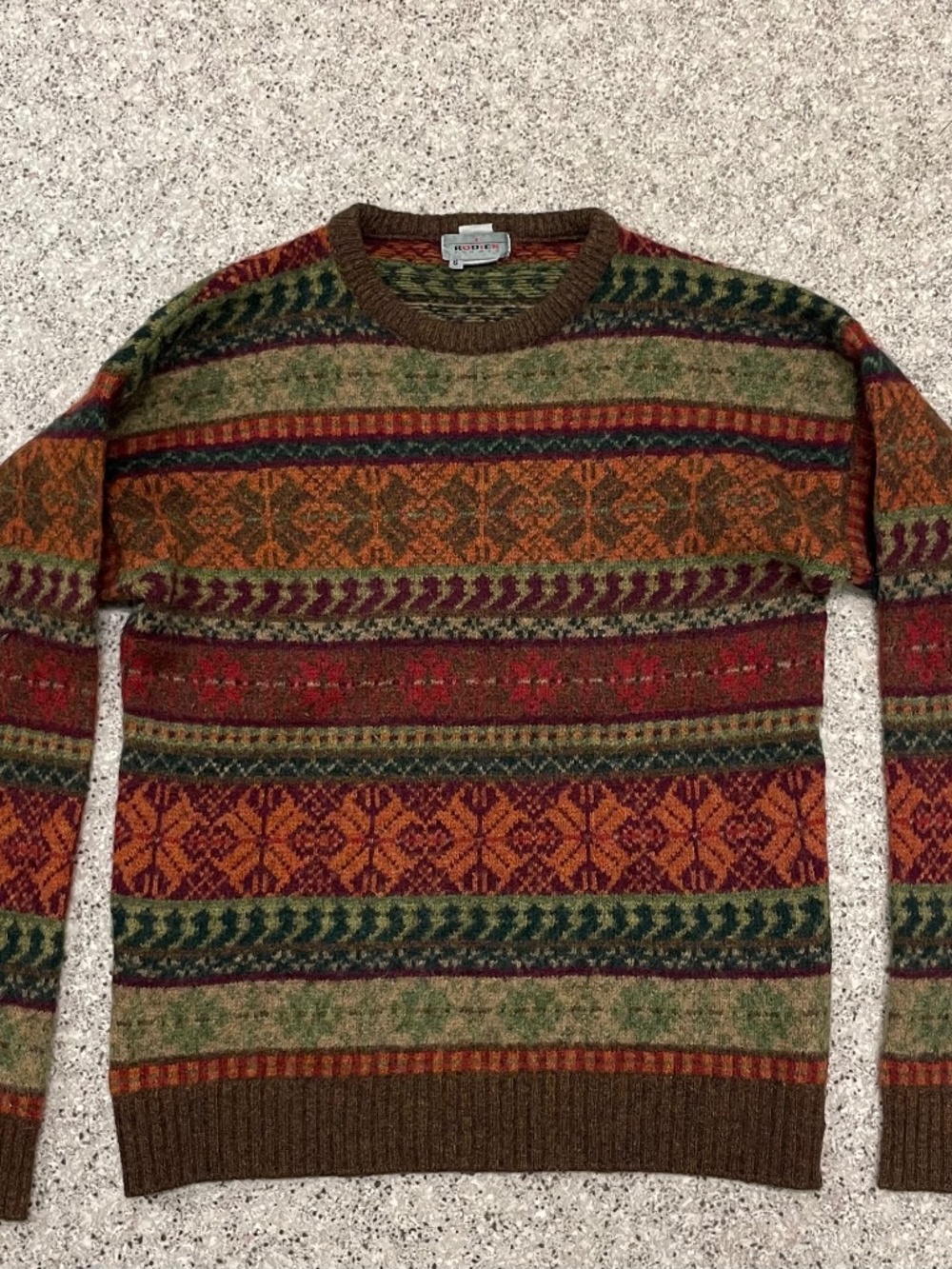 Vintage 100 woollen sweater